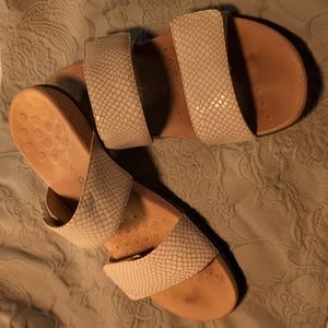 Vionic two strap slipons